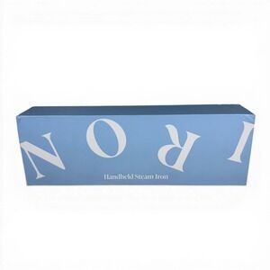 Open Box Nori Press Handheld Steamer Iron White Handheld Steam Iron N2-1BL